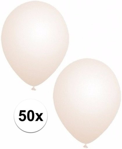 50x Transparante ballonnen