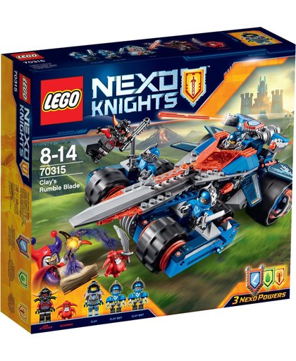 LEGO NEXO KNIGHTS Clay’s Gevechtszwaard - 70315