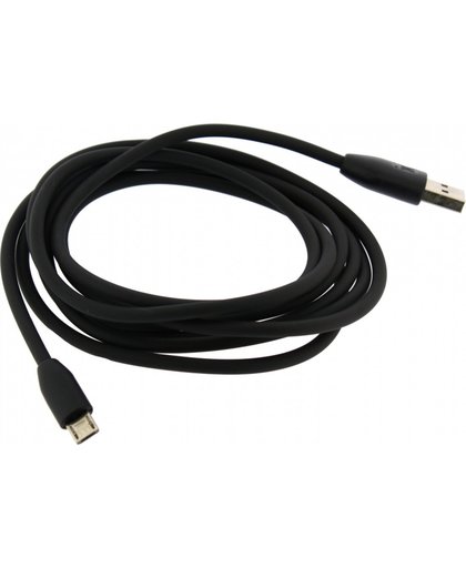 Xccess Data Cable Micro USB 2m. Black Bulk