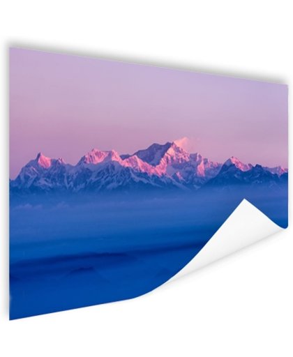 FotoCadeau.nl - Himalaya tijdens zonsopgang Poster 120x80 cm - Foto print op Poster (wanddecoratie)