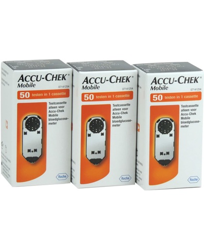 Accu-Chek Mobile Testcassettes, per 150 testen