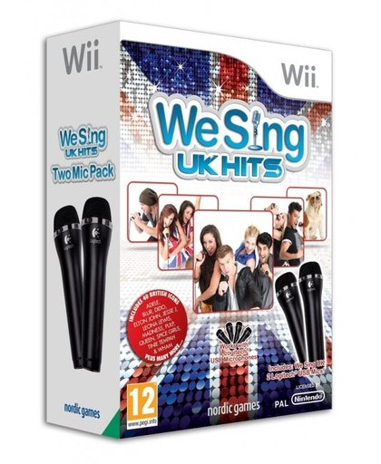 We Sing UK Hits + 2 Microphones (Bundel)