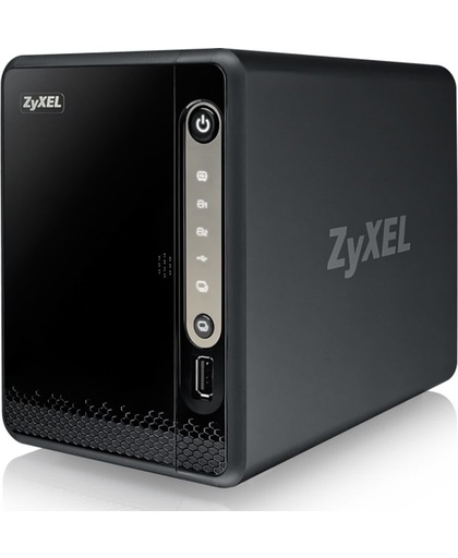 ZyXEL NAS326 Ethernet LAN Mini Toren Zwart NAS