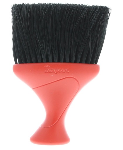 Denman Nekborstel Duster Brush Borstel Ref.DE078RED Zwart/Rood 1Stuks