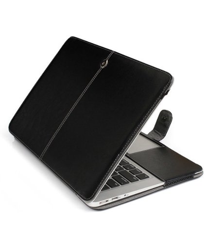 Laptophoes Voor MacBook Air 13 inch - Laptoptas - met sluiting - Zwart