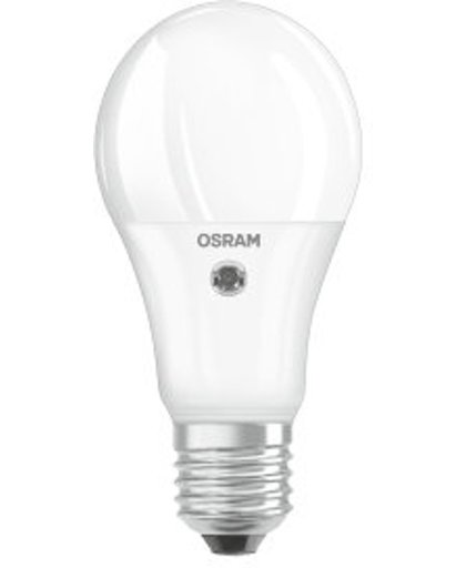 OSRAM LED - E27 - 9,5W - 806lm - 2700K warm wit - met ingebouwde dag/nacht sensor