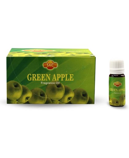 SAC Geurolie Green Apple (12 flesjes van 10 ml)