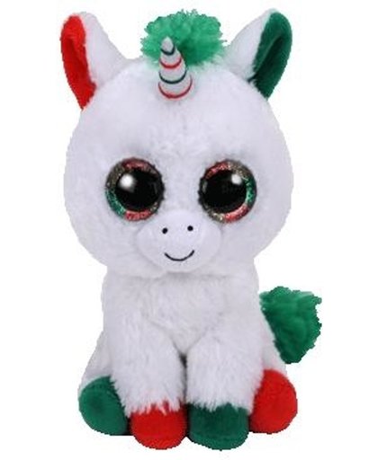 Ty Boo's Kerst Candy Unicorn 24cm