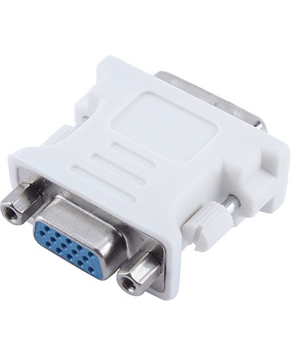 DVI (Male) Naar VGA (Female)Adapter - Verloop Kabel Converter - PC Of Mac Naar Monitor Switch Extender