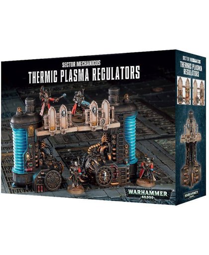 Warhammer 40,000 Terrain: Sector Mechanicus - Thermic Plasma Regulators