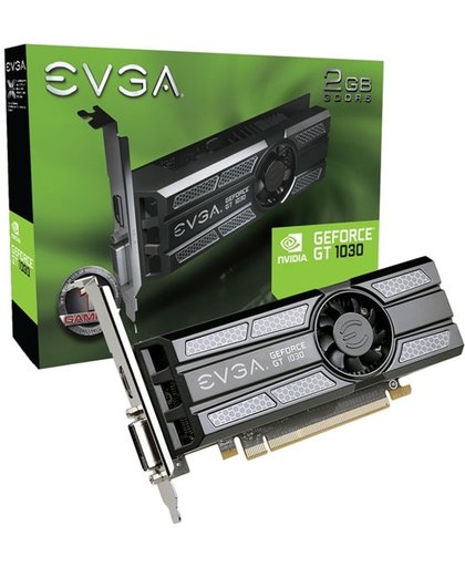 EVGA 02G-P4-6333-KR GeForce GT 1030 2GB GDDR5 videokaart