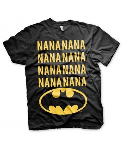 Batman nana t-shirt korte mouwen S - volwassenen
