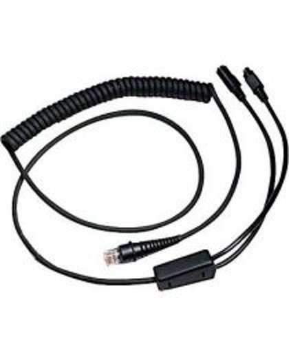 Honeywell Keyboard Wedge 3m PS/2 Zwart seriële kabel