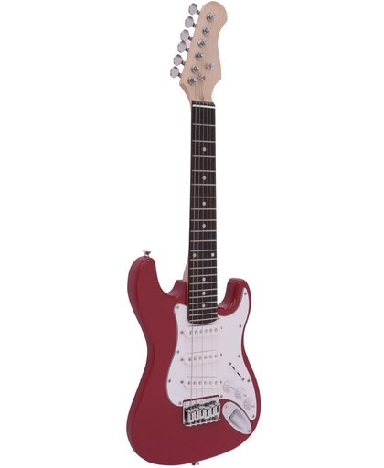 DIMAVERY J-350 elektrische gitaar voor kinderen -ST - rood