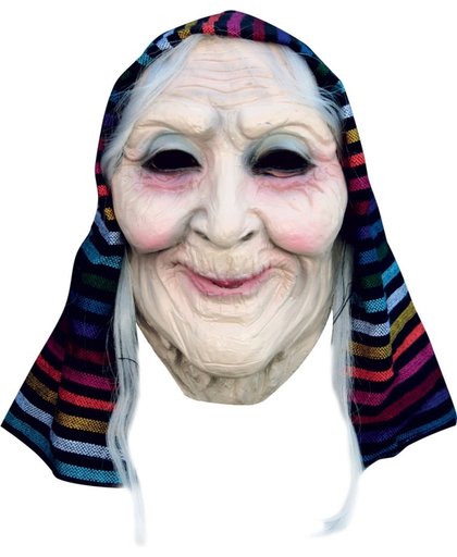 Masker van een oude vrouw voor volwassenen - Verkleedmasker - One size