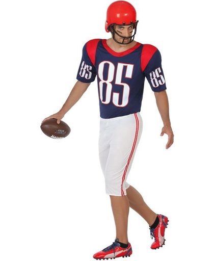 American Football speler kostuum voor mannen - Verkleedkleding - Maat XL