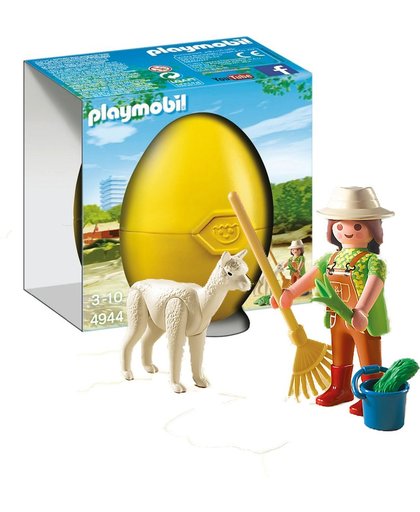 Playmobil Dierenverzorger met Alpaca - 4944
