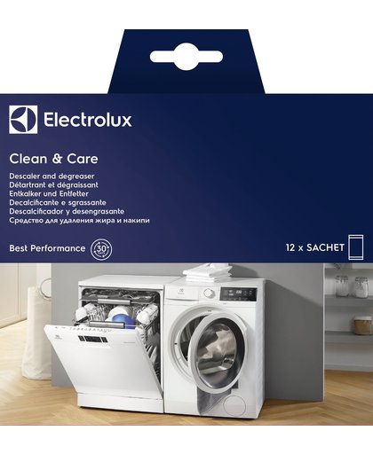 Electrolux Clean & Care wasmachine- en vaatwasreiniger E6WMDW12 - universeel