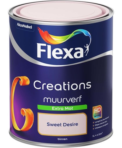 Flexa Creations - Muurverf Extra Mat - Sweet Desire - 1 liter