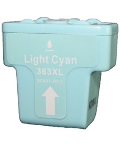 Toners-kopen.nl HP C8774E 363 Verpakking : Bulk Pack ( zonder karton )   alternatief - compatible inkt cartridge voor Hp 363 cyan light
