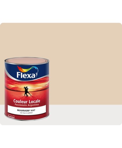 Flexa Couleur Locale - Muurverf Mat - Passionate Argentina Mist  - 7045 - 1 liter