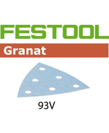 93mm 3-hoek [100x] Festool-granat k320 497399