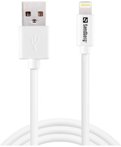 Sandberg USB>Lightning 1m AppleApproved mobiele telefoonkabel