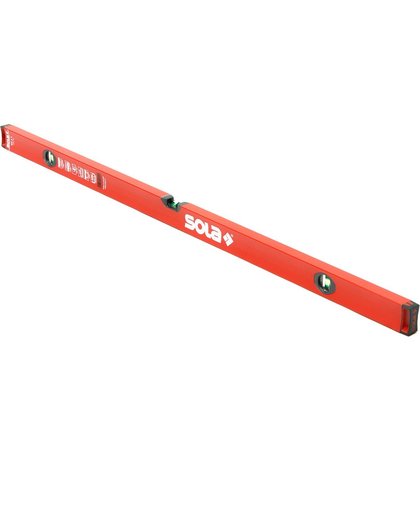 SOLA Alu-Waterpas X-profiel BIGX3/120 120cm 3 libellen 0,50mm/m rood