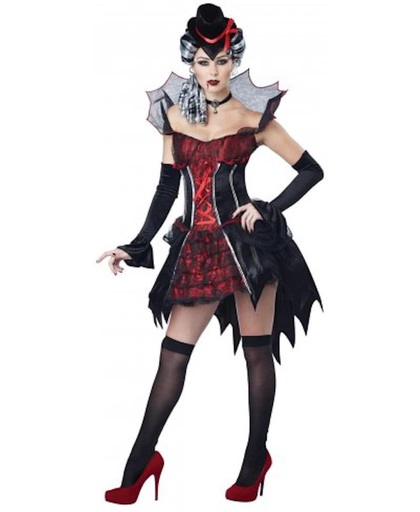 Stijlvol vampier kostuum voor vrouwen - Verkleedkleding - Maat M