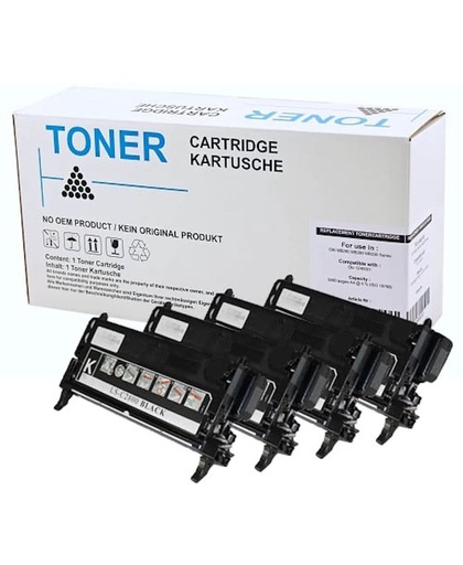 Set 4X  Toner voor Epson Aculaser C2800 C2800Dn|Toners-en-inkt
