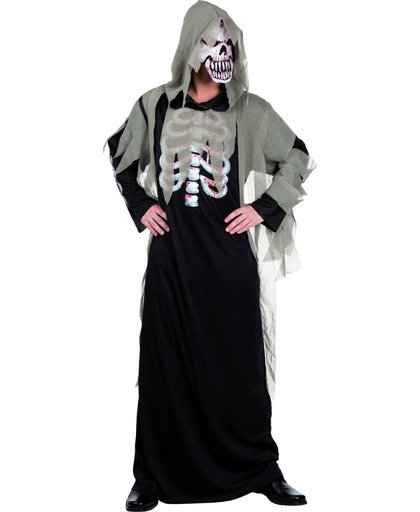 " Monnik skelet kostuum voor heren Halloween kleding - Verkleedkleding - Large"