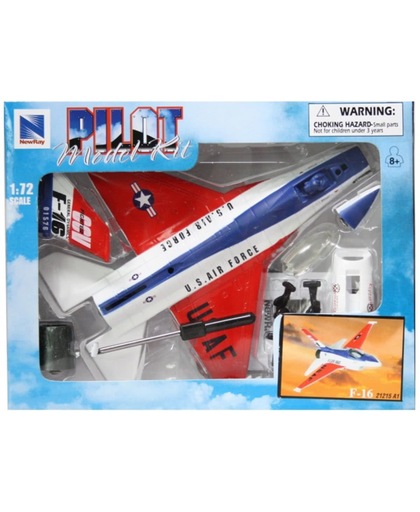 Newray 1:72 vliegtuig kit f-16