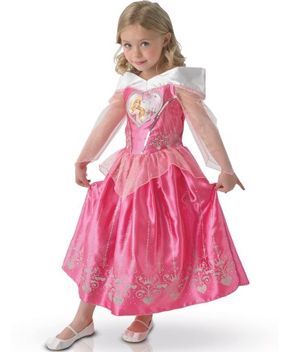 "Luxe Love Heart Doornroosje™ kostuum voor meisjes  - Verkleedkleding - 122/128"