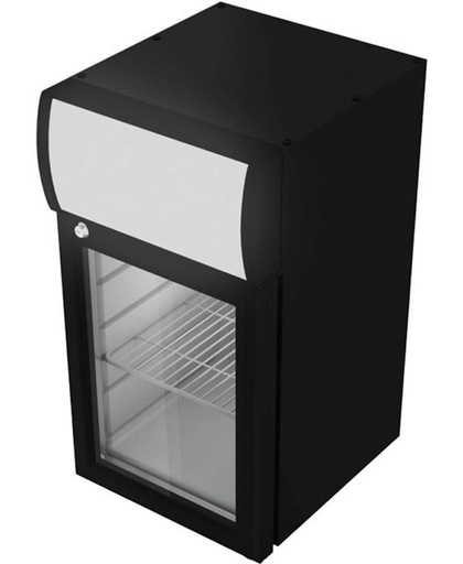 Gastro-Cool DC25 - Display koelkast 21 Liter - Zwart