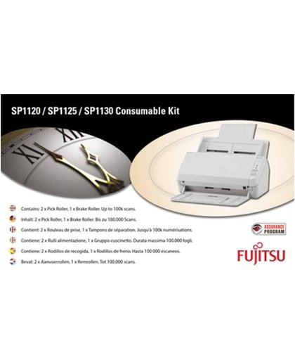 Fujitsu CON-3708-001A reserveonderdeel voor printer/scanner Set verbruiksartikelen