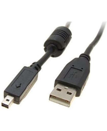 USB-Kabel Geschikt voor: Fujifilm Finepix 6900, Fujifilm Finepix 6900Z, Fujifilm Finepix A101, Fujifilm Finepix A200, Lengte 3 meter.
