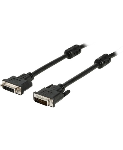 Valueline 2m DVI-I m/f 2m DVI-I DVI-I Zwart DVI kabel