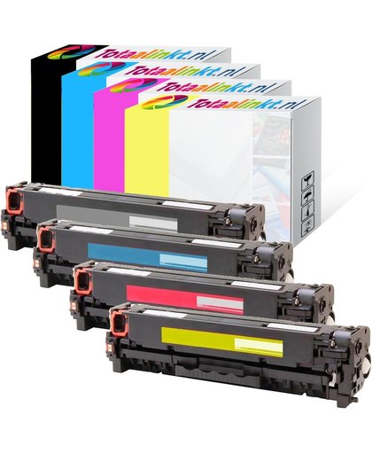 Toner voor HP Color Laserjet Pro CP1527nw | Multipack 4x | huismerk