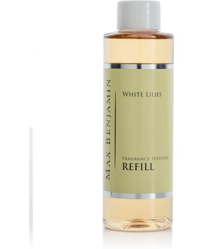 Max Benjamin Refill voor Diffuser Classic - 150 ml - White Lilies