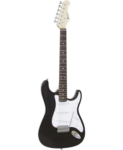 DIMAVERY ST-203 elektrische gitaar - ST Stijl - zwart