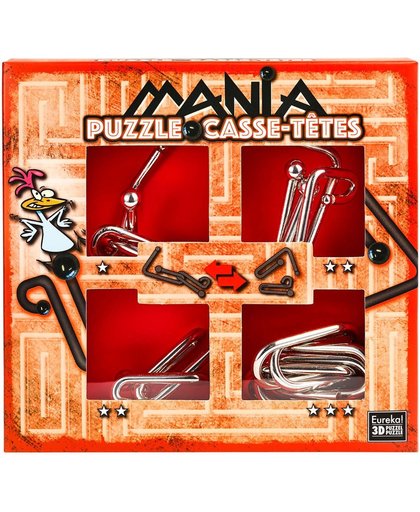 Planet Happy puzzelspel Puzzle Mania Casse-tÃªtes Red