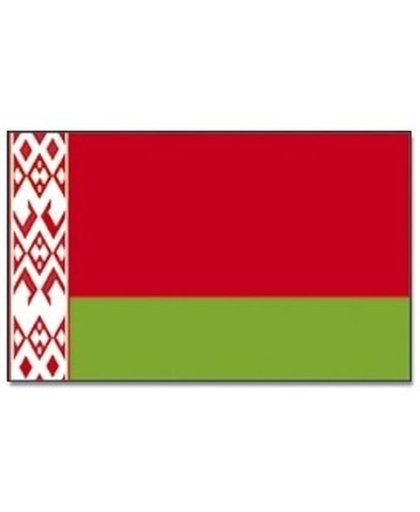 Wit Rusland vlag 90 x 150 cm