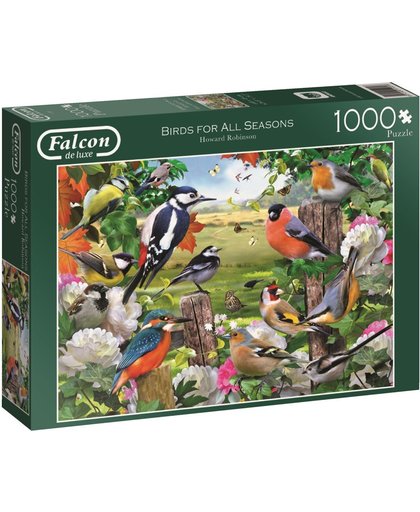 Falcon de luxe Birds for All Seasons 1000 stukjes