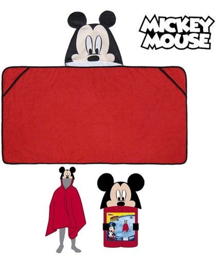 Poncho-Handdoek met Capuchon Mickey Mouse 7584