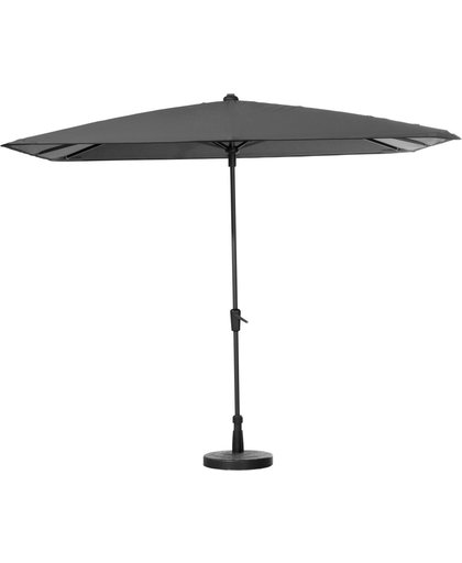 Madison parasol Round Corner 280x280 cm - grijs