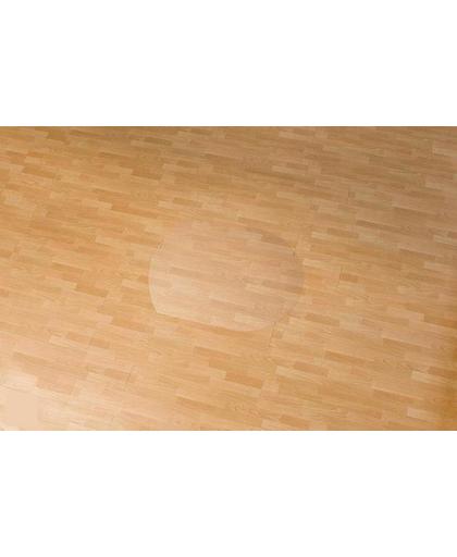 Stoelmat Vloermat voor harde vloeren Ovaal/rond 90x120 cm.