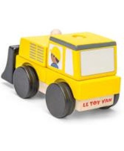 Le Toy Van Stapelset Voertuigen Geel - Hout