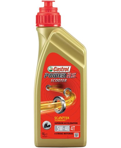OLIE CASTROL 4T 5W40 POWER RS SCOOTER 1L
