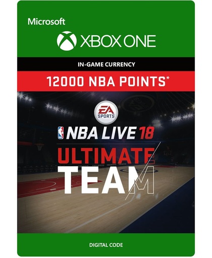 NBA LIVE 18: Ultimate Team - 12.000 Points - Xbox One