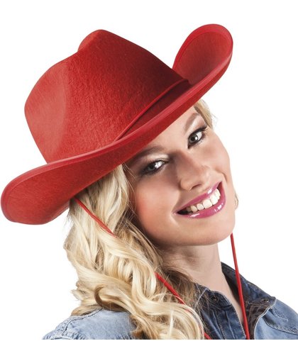 Hoed Rodeo rood